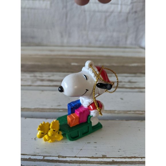 United feature sled Woodstock sleigh ornament Xmas - Picture 3 of 7